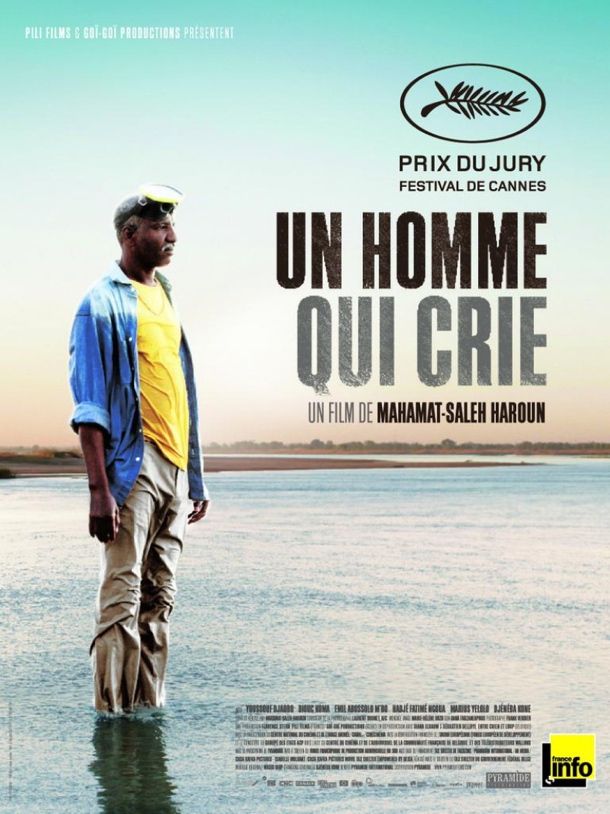 Un homme qui crie