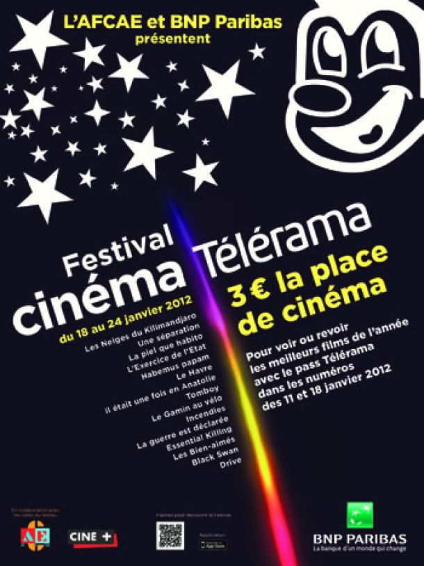 Festival Télérama du 18 au 24 janvier